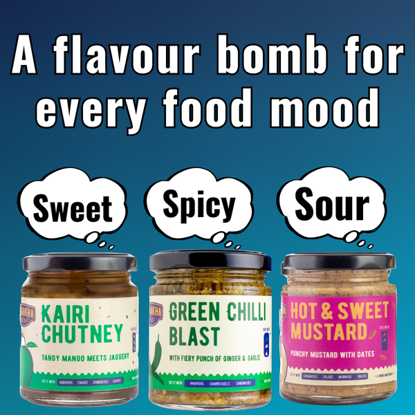 Pataakha Combo: Choose ANY FOUR Flavours (Full Sized Jars)